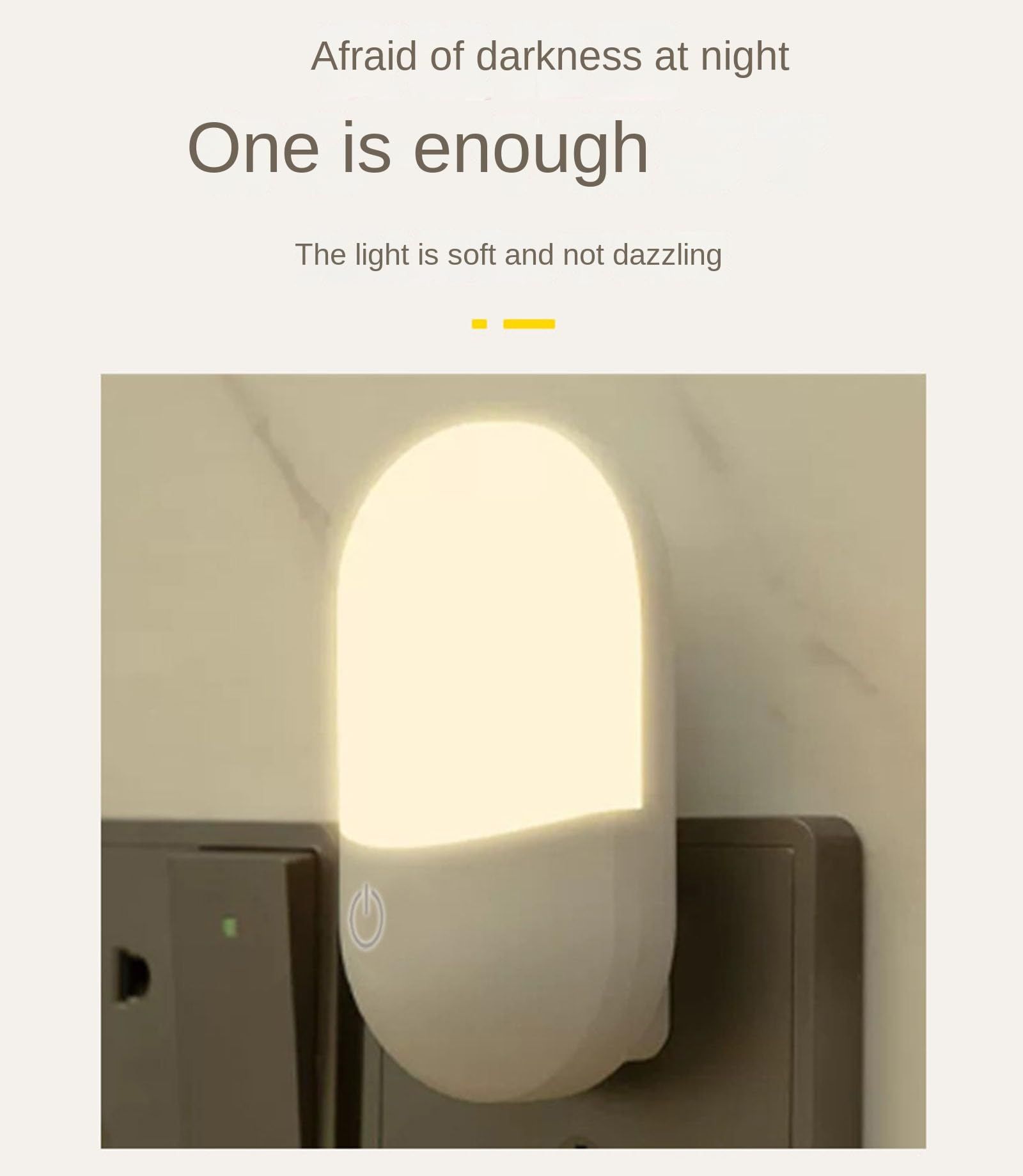 soft diffused light energy saving and durable plug-in night light widely applicable easy to install durable and safe — image 5