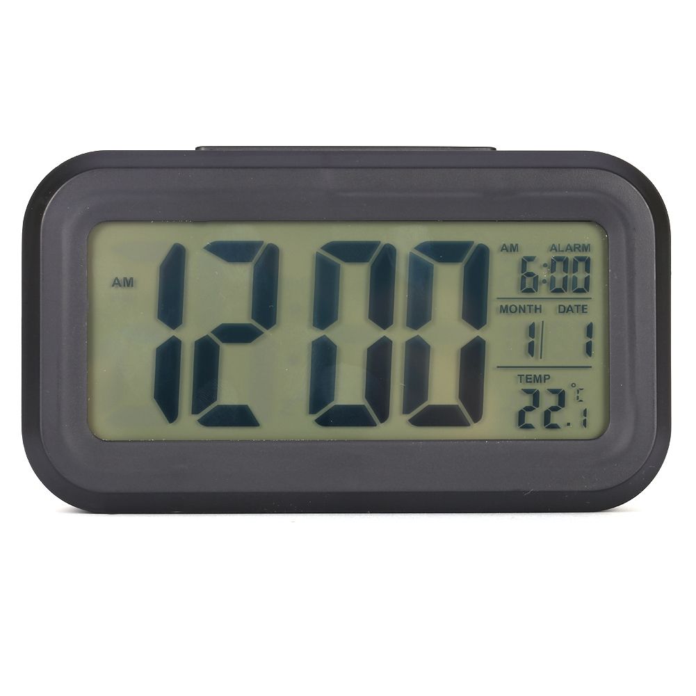 LED Backlight Digital Snooze Desk Alarm Clock Temperature Calendar Display Local โ image 2