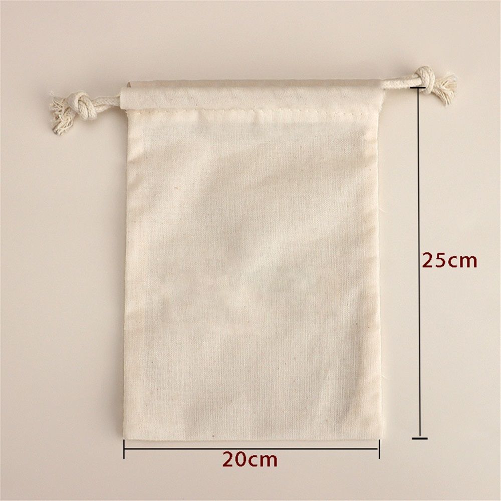 Cotton Bags - Medium 8x10 Inch (12 Bags) - Reusable Muslin Storage Bags with Drawstrings - Biodegradable Canvas Fabric - Perfect for Snacks, Clothes โ image 5
