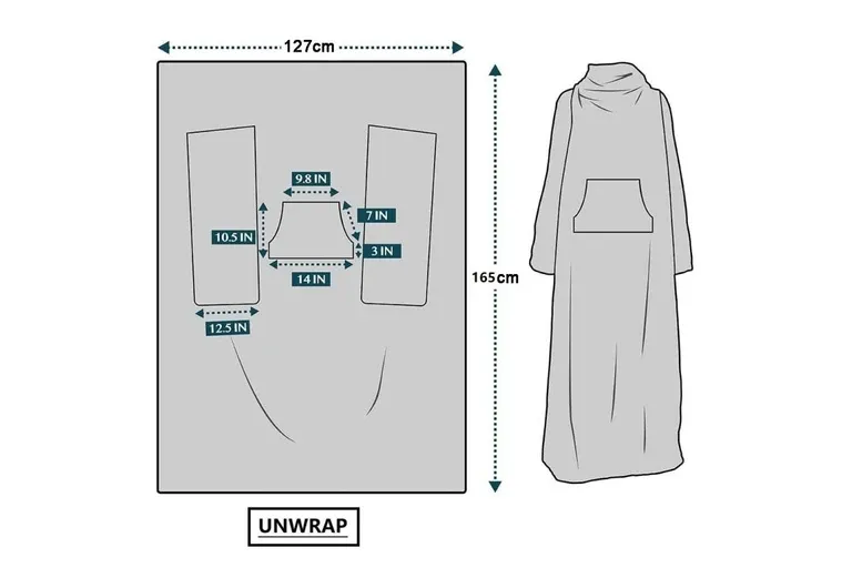 Flannel Lamb Wool TV Blanket — image 5
