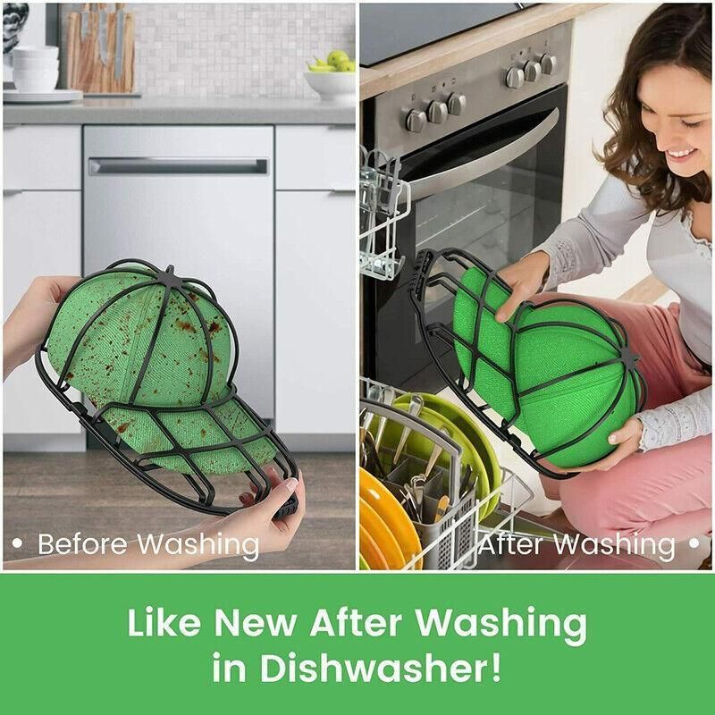 Hat Washer Baseball Hat Cleaner Cap Washer Hat Washing Cage Holder Frame — image 4