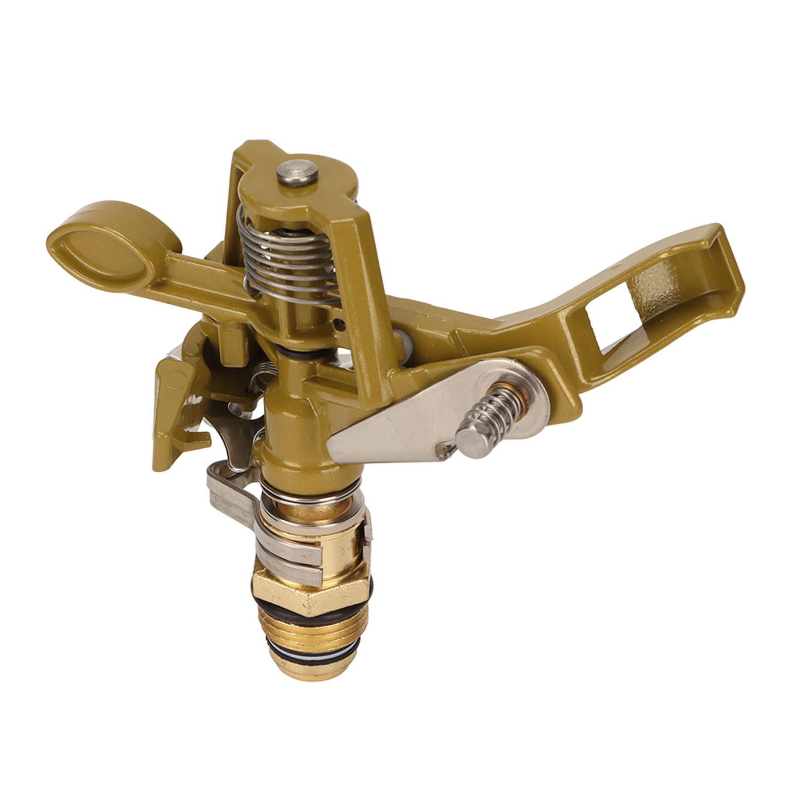 G1/2 Male Thread Watering Sprinkler Head 360 Degree Automatic Rotation 15m Range for Lawn Patio Garden Irrigation — image 2