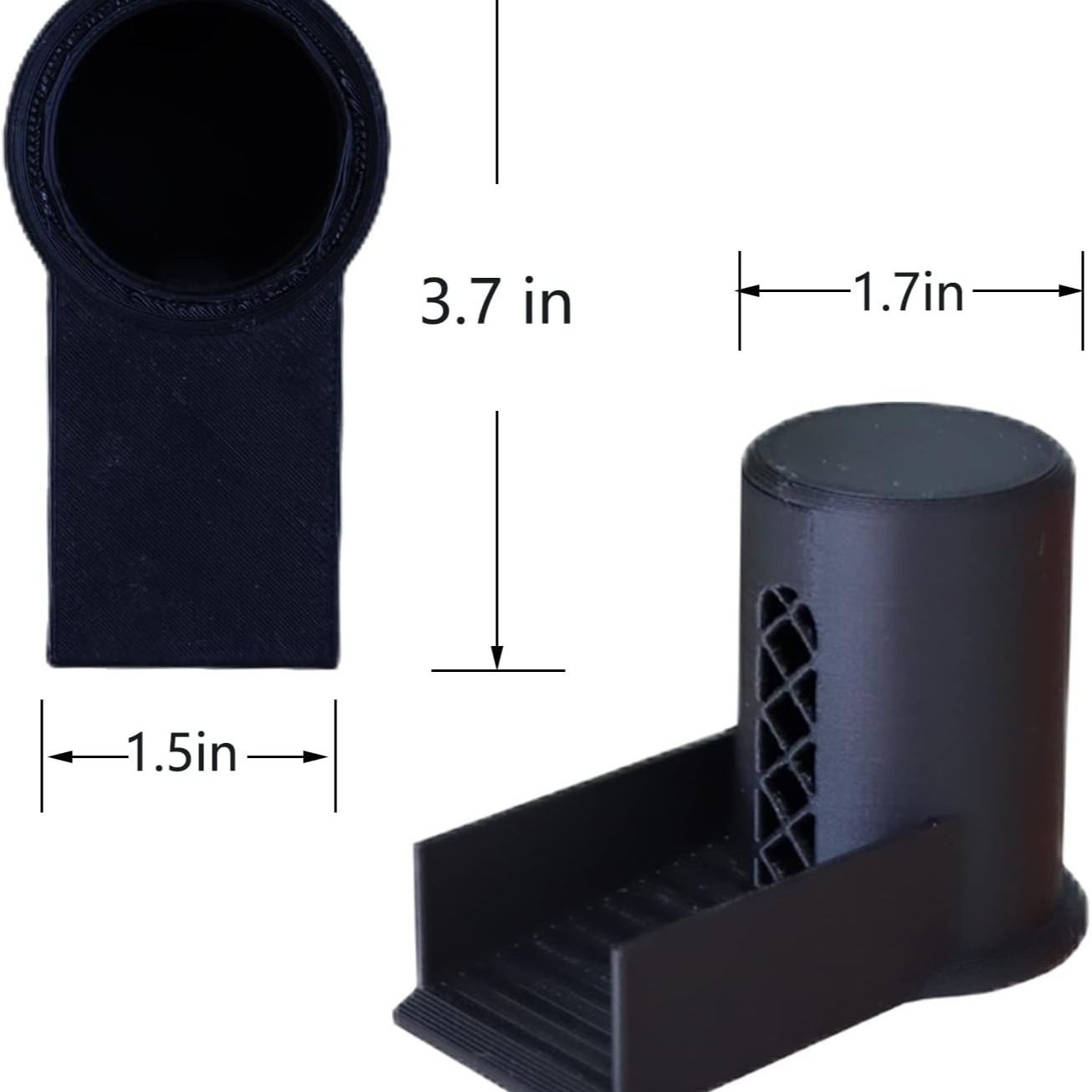 Replacement Air Gap for Dishwasher,Accessories for Dishwasher Air Gap Overflow Spout Extender for Dishwasher,Black β image 3