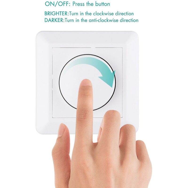 Light LED Dimmer Switch,220-240V 5-200W Smart Button Switches And Dimmers Light LED Dimmer Switch โ image 2