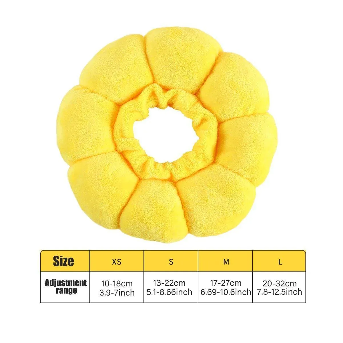 Sunflower Elizabeth Collar for Cats and Dogs Anti Licking Sterilization Headgear - M β image 4