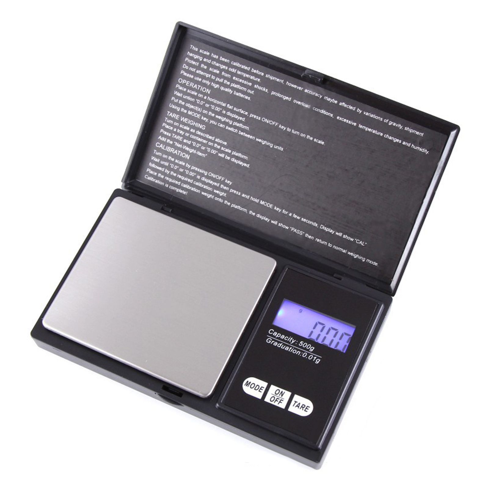 High Accuracy Balance Jewelry Weight Electronic Scales Food Steelyard with LCD Screen Display 200g/0.01g โ image 4
