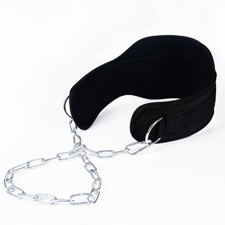 Adjustable Weighted Chain Dipping Belt for Strength Training and Muscle Building Fitness weight-bearing belt โ image 4
