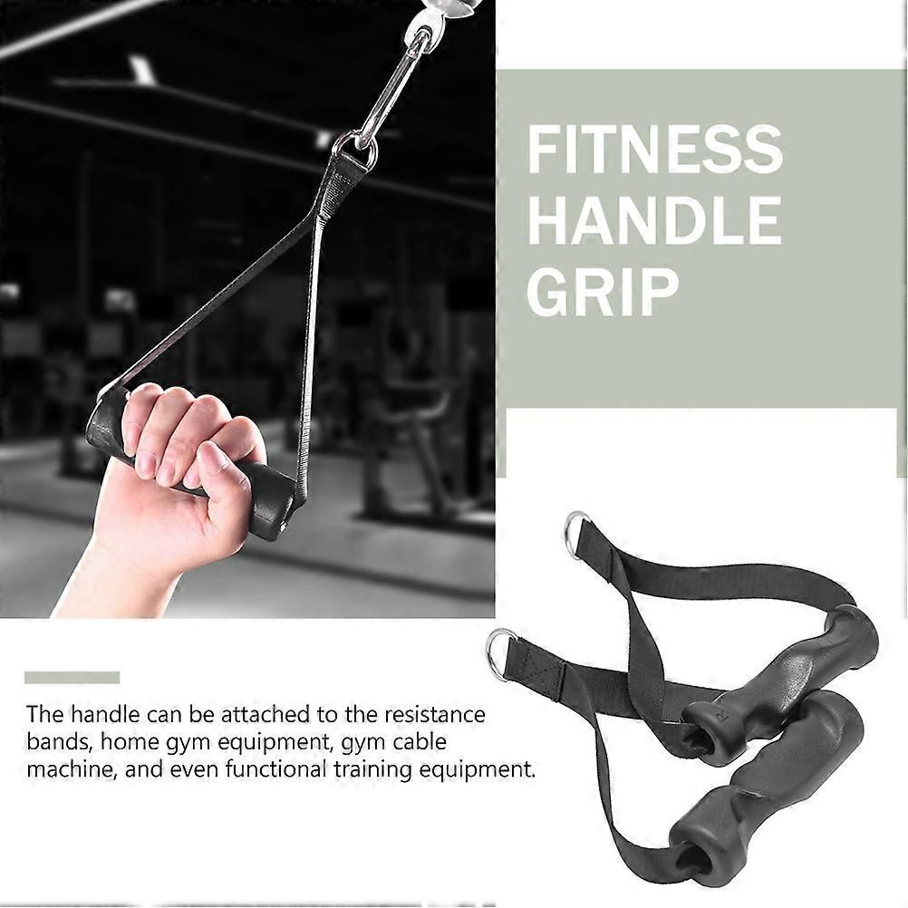 Fitness Equipment Tricep Training Tool For Home Exercise Black 15x8.5cm Muscle Training 1 Pair โ image 5