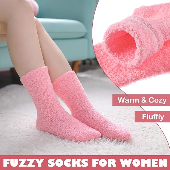 5 Pack Women's Winter Warm Socks Comfortable Soft Home Socks — image 4