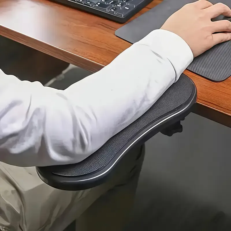 Ergonomic Arm Support Wrist Rest - Synthetic Rubber Computer Desk Extender - Office Chair Elbow Support, Pressure Relief ā image 2