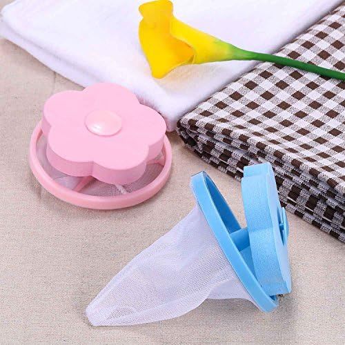 2 Pieces Reusable Washing Machine Lint Catcher Household Washing Machine Lint Mesh Bag Hair Filter Net Pouch Washer โ image 5