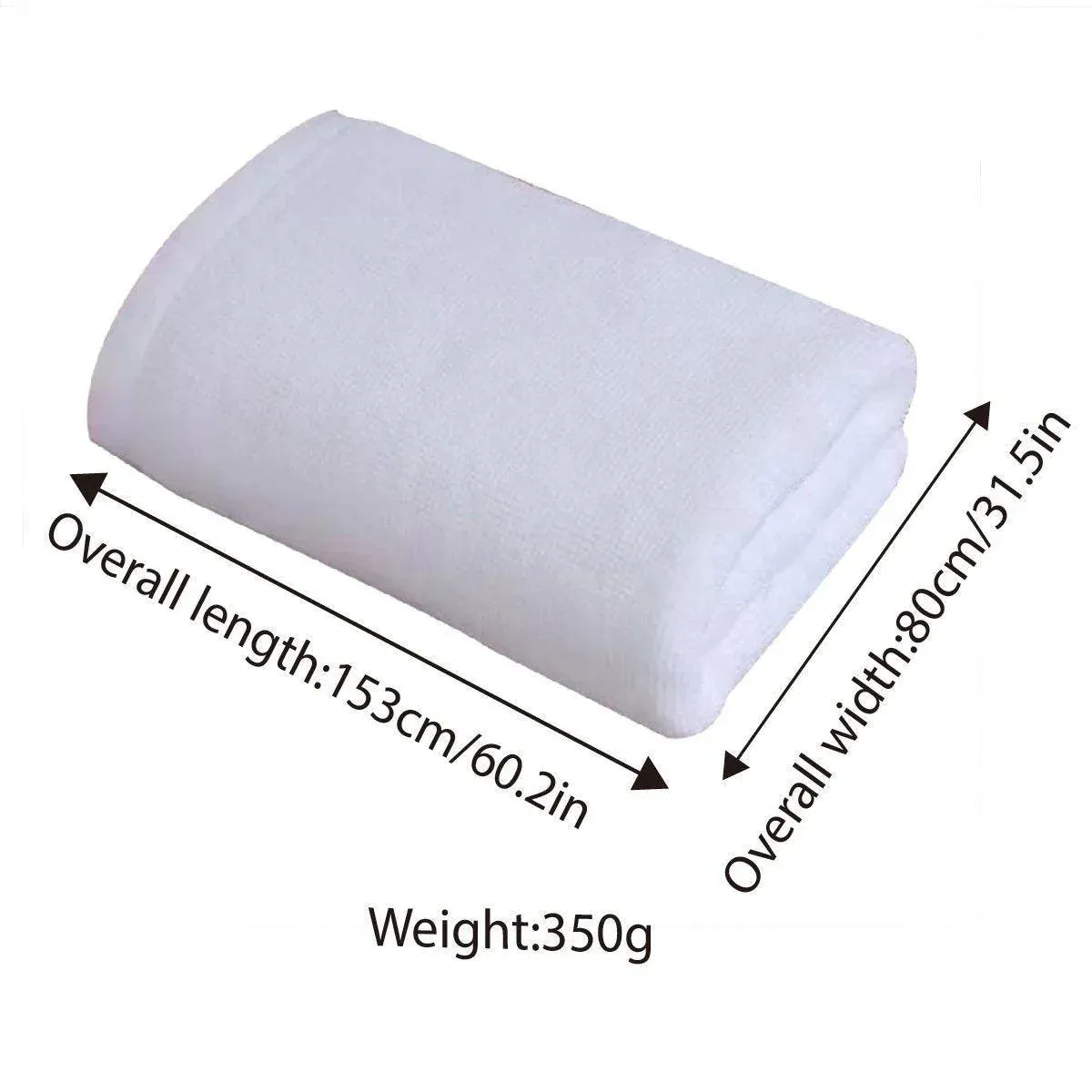 6PCS Absorbent Non Slip Bathroom Floor Mat Towel 50x80cm for Hotel Home Use - 400g β image 4
