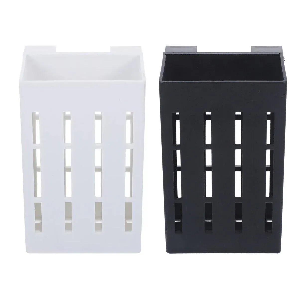 Hydroponic Plant Storage Rack Fish Tank Decoration Square Aquarium Basket Holder - White โ image 3