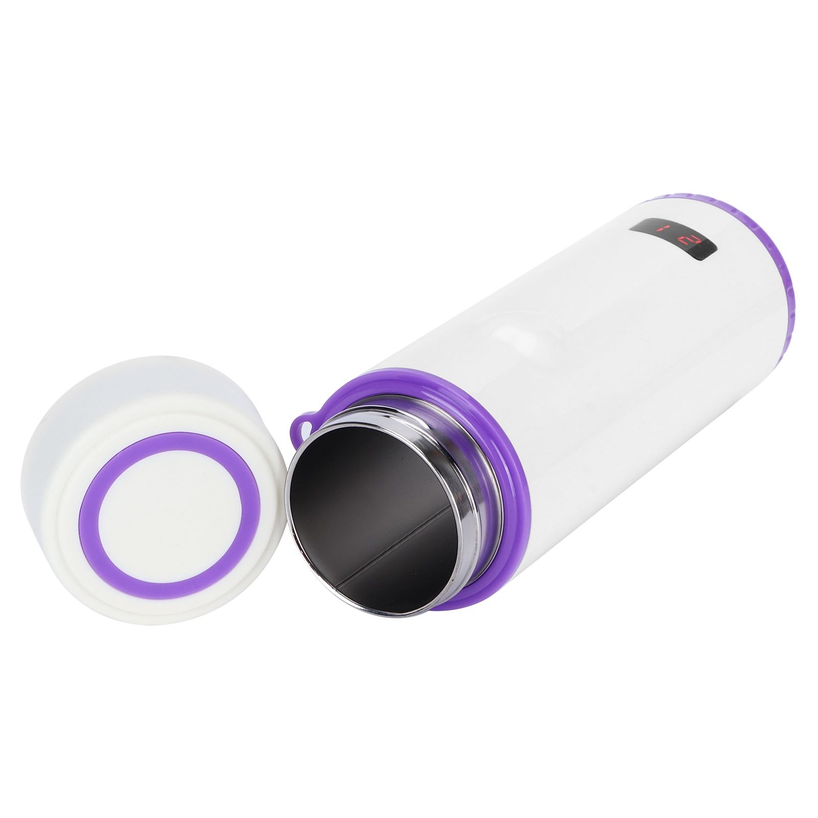 360ml Vacuum Cup LED Intelligent Digital Water Bottle with 3‑Color Temperature DisplayPurple — image 4