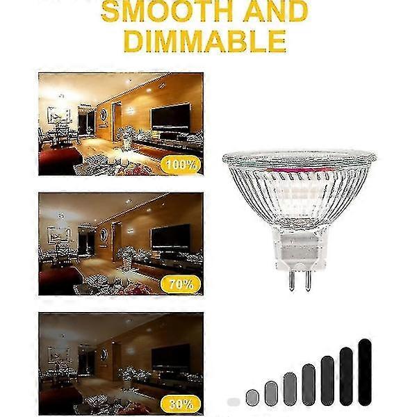 MR12V 20W GU5.3 Dimmable Halogen Bulb Warm White 2700K 12-Pack — image 3