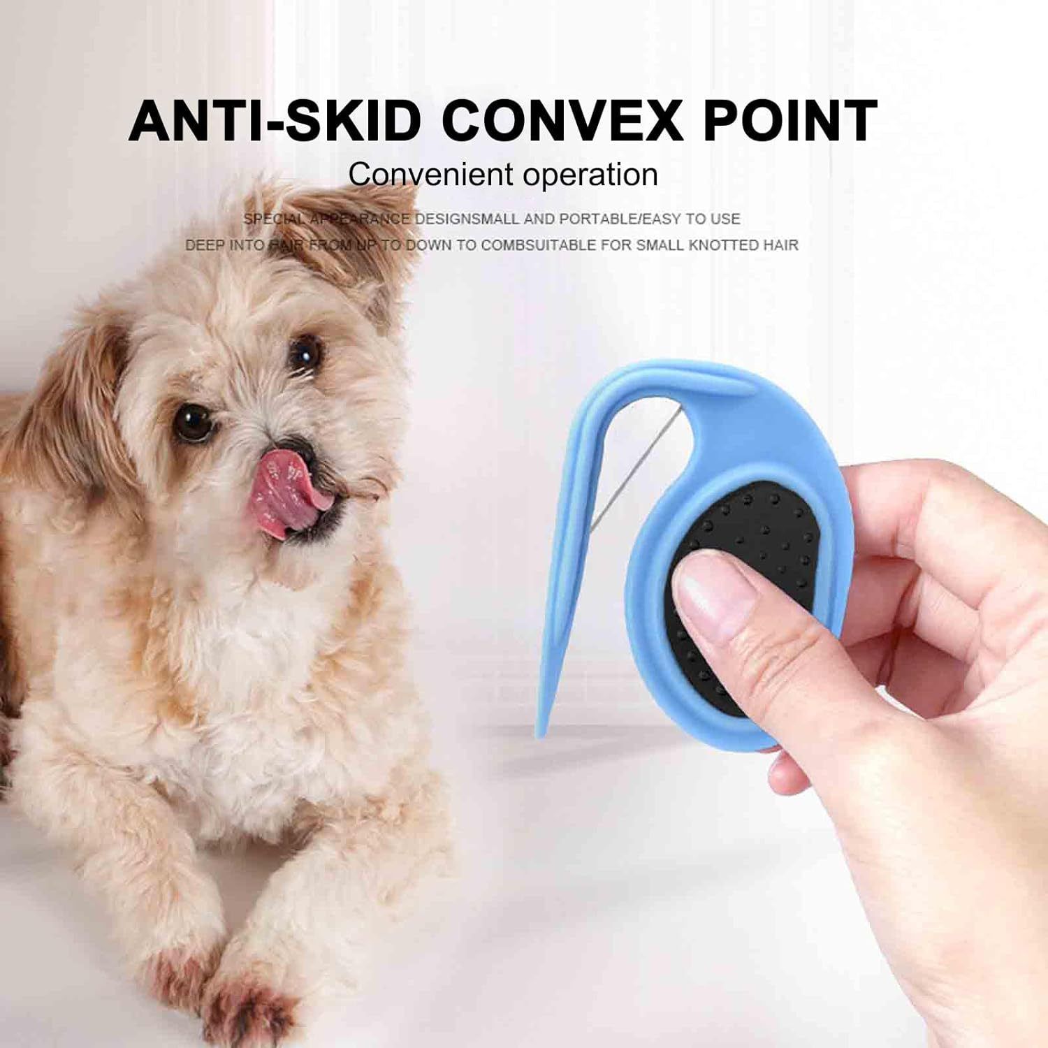 Knotting Comb for Cats, Multifunctional Dog Comb for Dog, Pet Hair Removal Tool, Cat Dog Knot Remover, Grooming Comb โ image 3