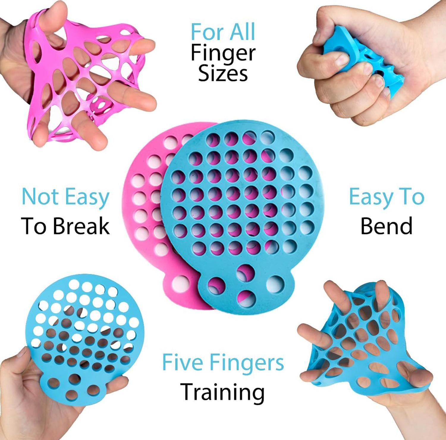 Finger Stretcher Hand Exerciser 2 Pack for Grip and Rehab — image 2
