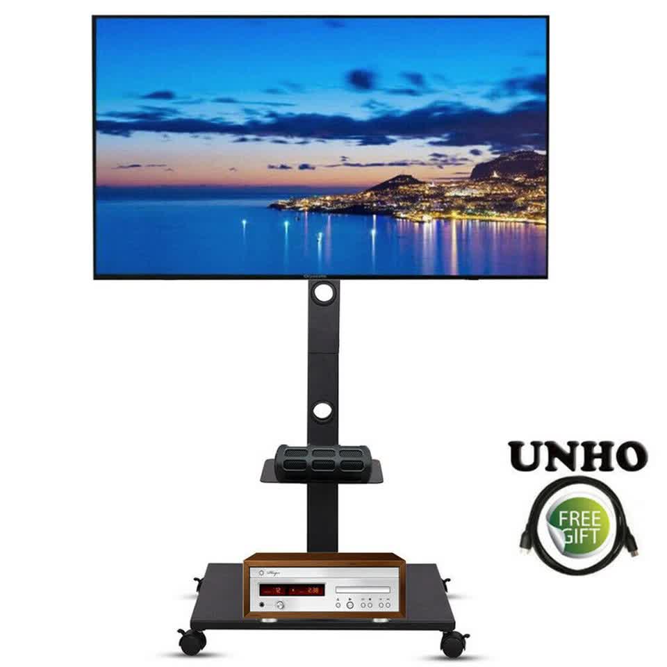 Home Theatre/ School Display Stand Mobile Tv Trolley Floor Stand Bracket 32-70" โ image 4