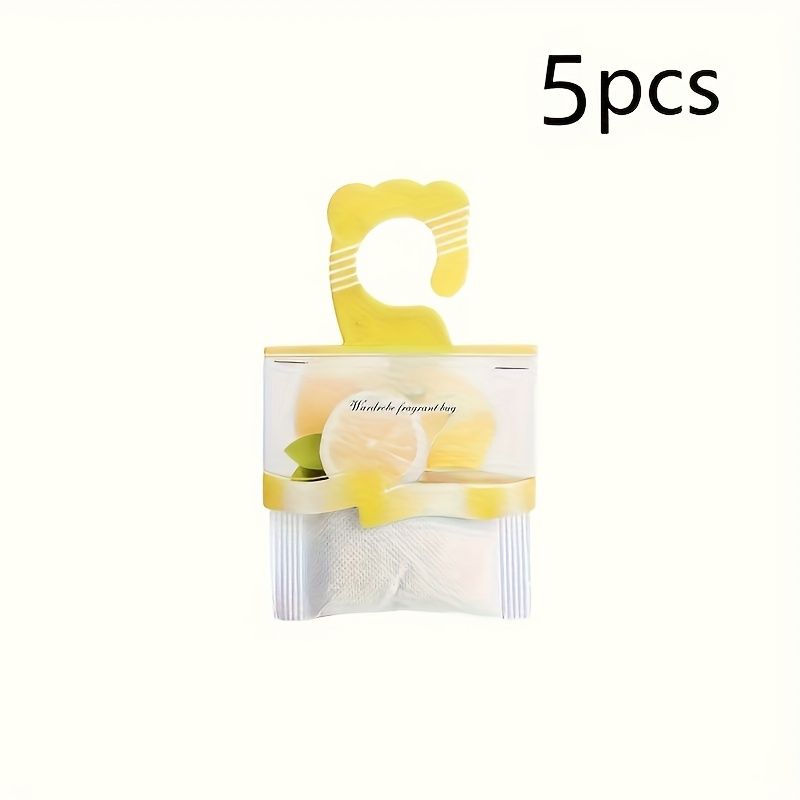 5pcs Scent Bags for Wardrobes, Car Deodorizing Fragrance Bags, Small Scent Bags for Closets, Lavender Osmanthus Fragrance for Bedrooms 5pcs Osmanthus Fragrans — image 2