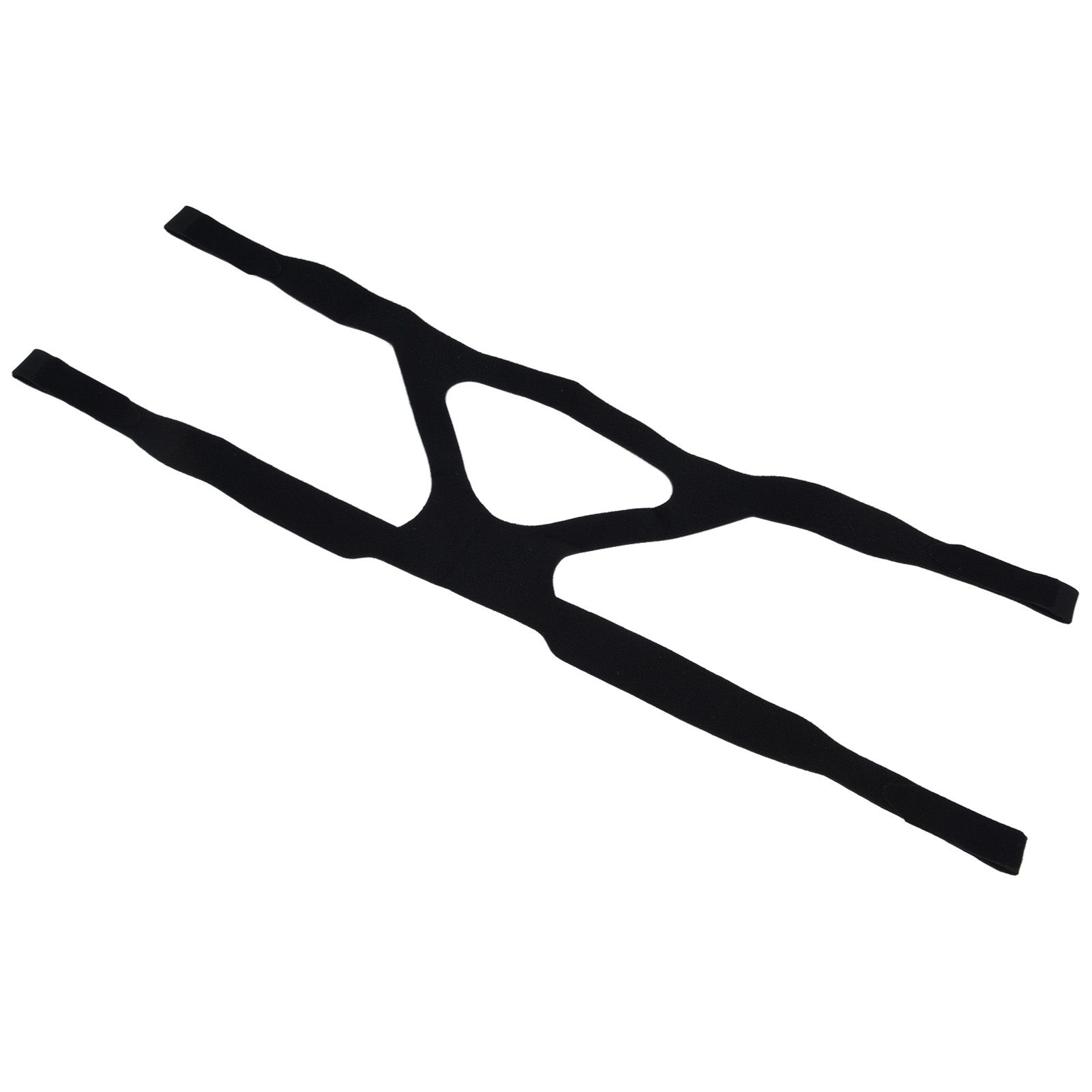 Universal Anti Snore Headgear Strap Nylon Elastic Anti Snoring Head Band for RespiratorBlack — image 2