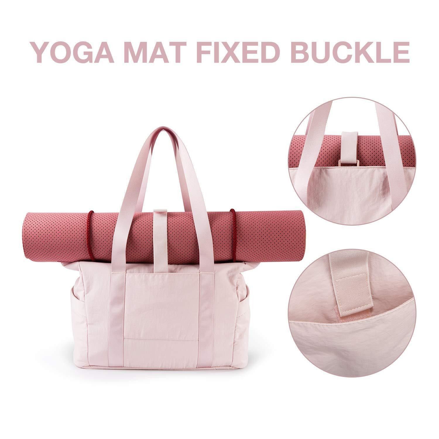 Tote Bag for Women, Tote Bag with Zipper Work Tote with Compartments Nurse Shoulder Hanbag for Travel, Gym — image 5
