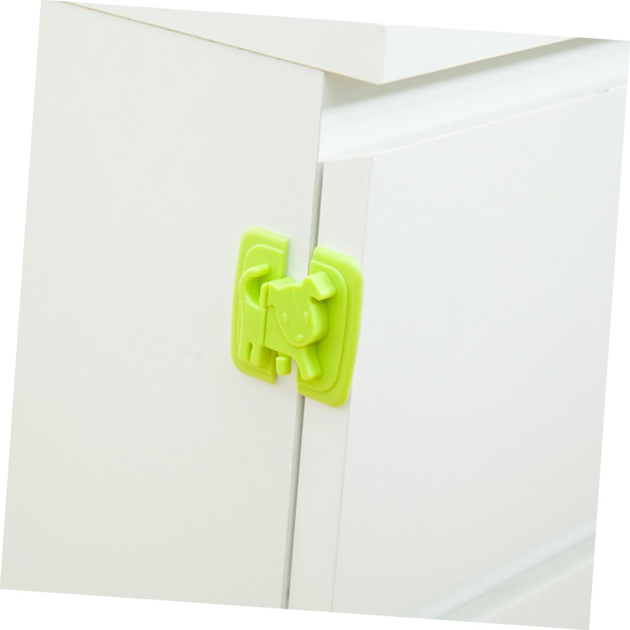 4pcs Security Lock Refrigerator Lock Child Safety Toilets Locks Child Safety Latches Anti Pinch Locks Child Cupboard Locks Multifunction โ image 5