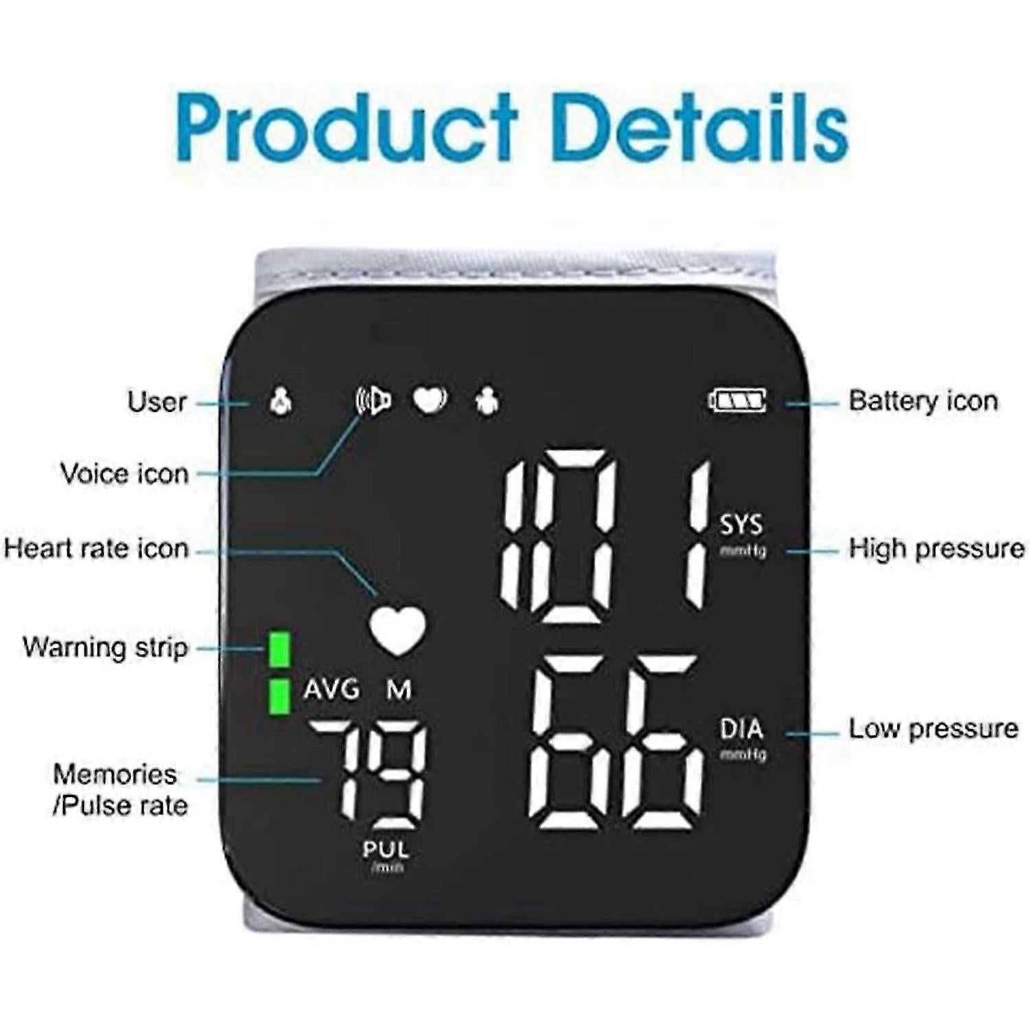 Automatic Wrist Device with Adjustable Wrist Cuff โ image 2