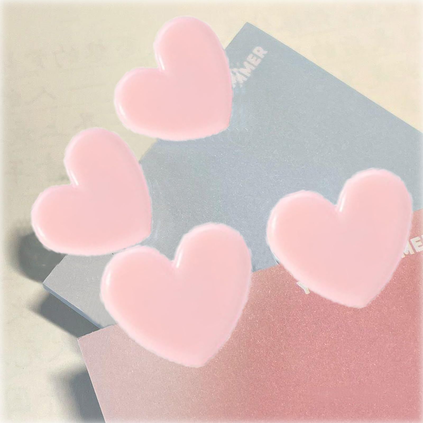 30pcs Heart Shaped Binder Clips,Mini Decorative Paper Clips,Paper and Bag Clips for Coffee Office Photo Picture Pages Holder — image 5