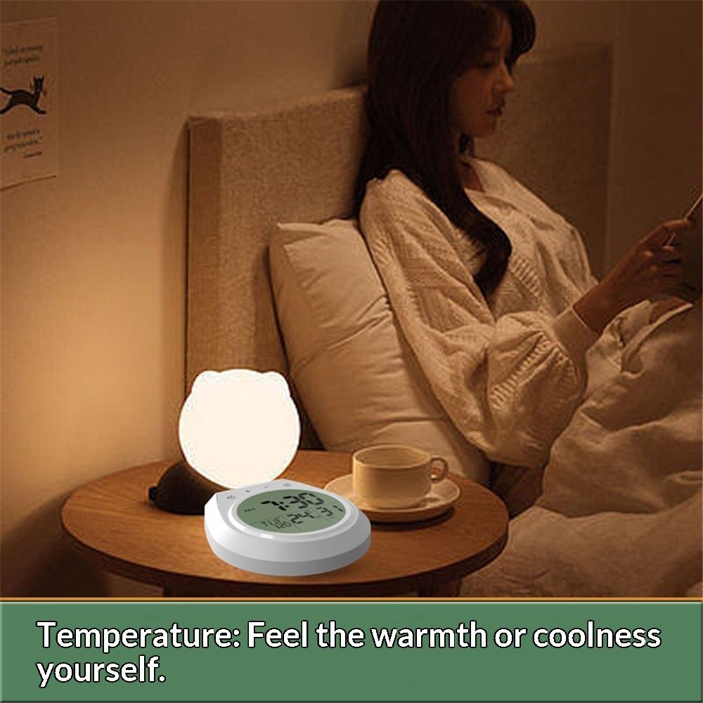 Shower Timer Clock Waterproof, Digital Bathroom Kitchen Wall Clock with LCD Display, 12/24 Hour Format, Temperature, Countdown Timer, Suction Cup, Hanging Hole โ image 2