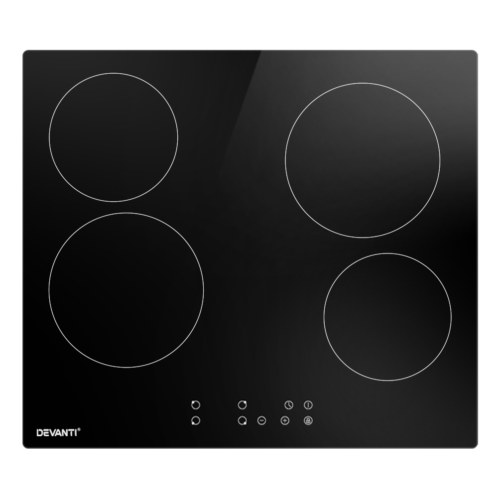 Devanti Electric Ceramic Cooktop 60cm Touch Control โ image 2