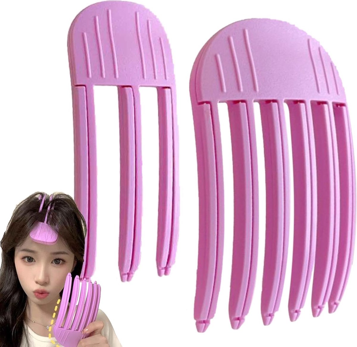 Hairdresser Hair Clips - Hair Root Clip - Sectioning Clip - Hair Clip with Artifact - Hair Root Hair Clip - Hairpin Without Traces - High Skull Top Fixed