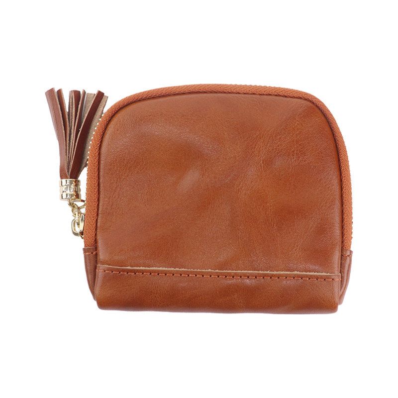 Genuine Leather Storage Bag Vegetable Tanned Travel. Vegetable tanned leather-brown