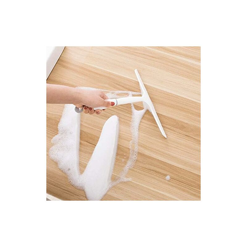 Shower Squeegee Glass Squeegee, Glass And Tile Squeegee For Window Or Shower - With Heavy Duty Blade — image 4