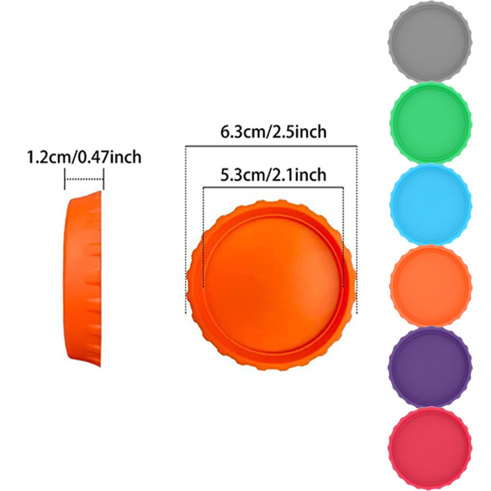 Back to School SuppliesSilicone Can Cover Soda Can Cover Cans Can Store Beer Beverages Silicone Leak-Proof Seal Green (Include: 1X Silicone Cover) Sale Red — image 3