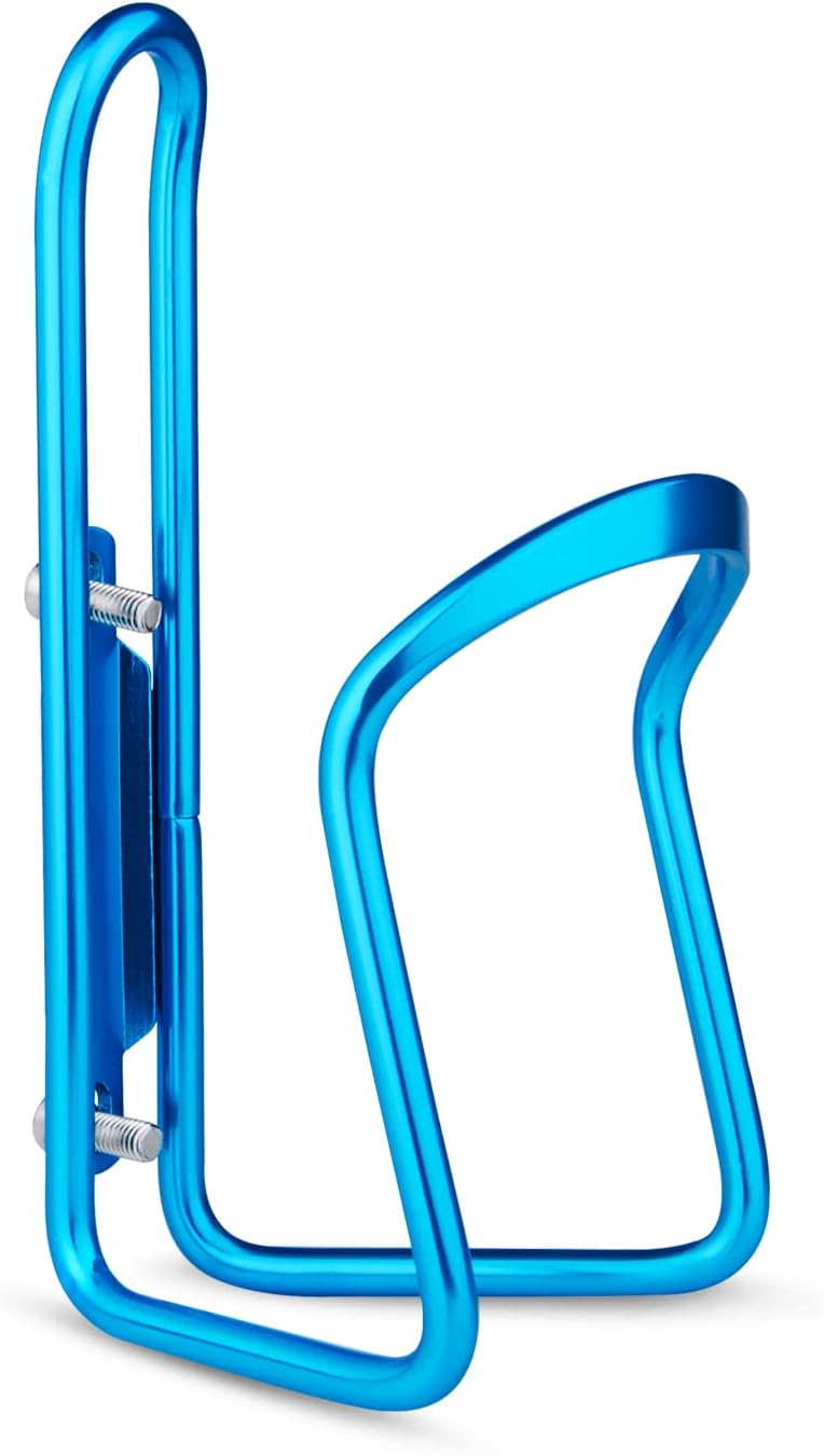1-Pack - Lightweight Aluminum - Water Bottle Cage for Outdoor Activities (Blue) - Bicycle Accessories โ image 2