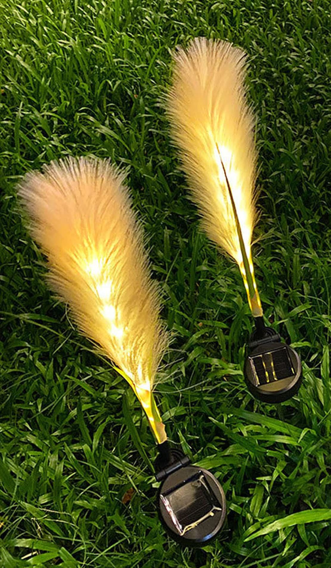 4PCS Garden Solar Lights Multi-Color Changing LED Flower Stake Light Decorative Landscape Lawn Yard Outdoor Lights 17 * 29inch — image 4