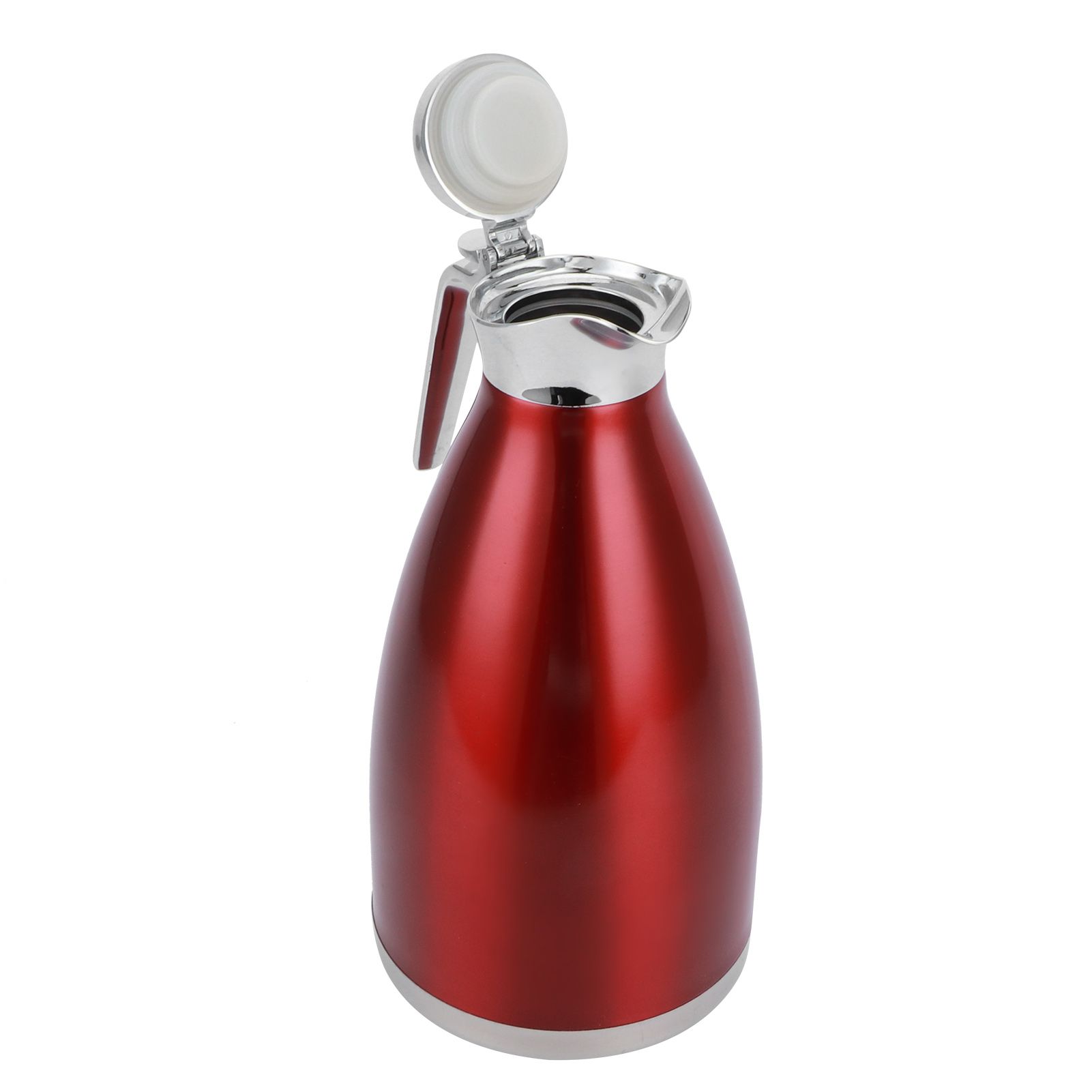 2L Vacuum Jug Bottle Stainless Steel Thermal Kettle Tea Pot Household Double Wall Insulated JugFlat Stopper 2L — image 6