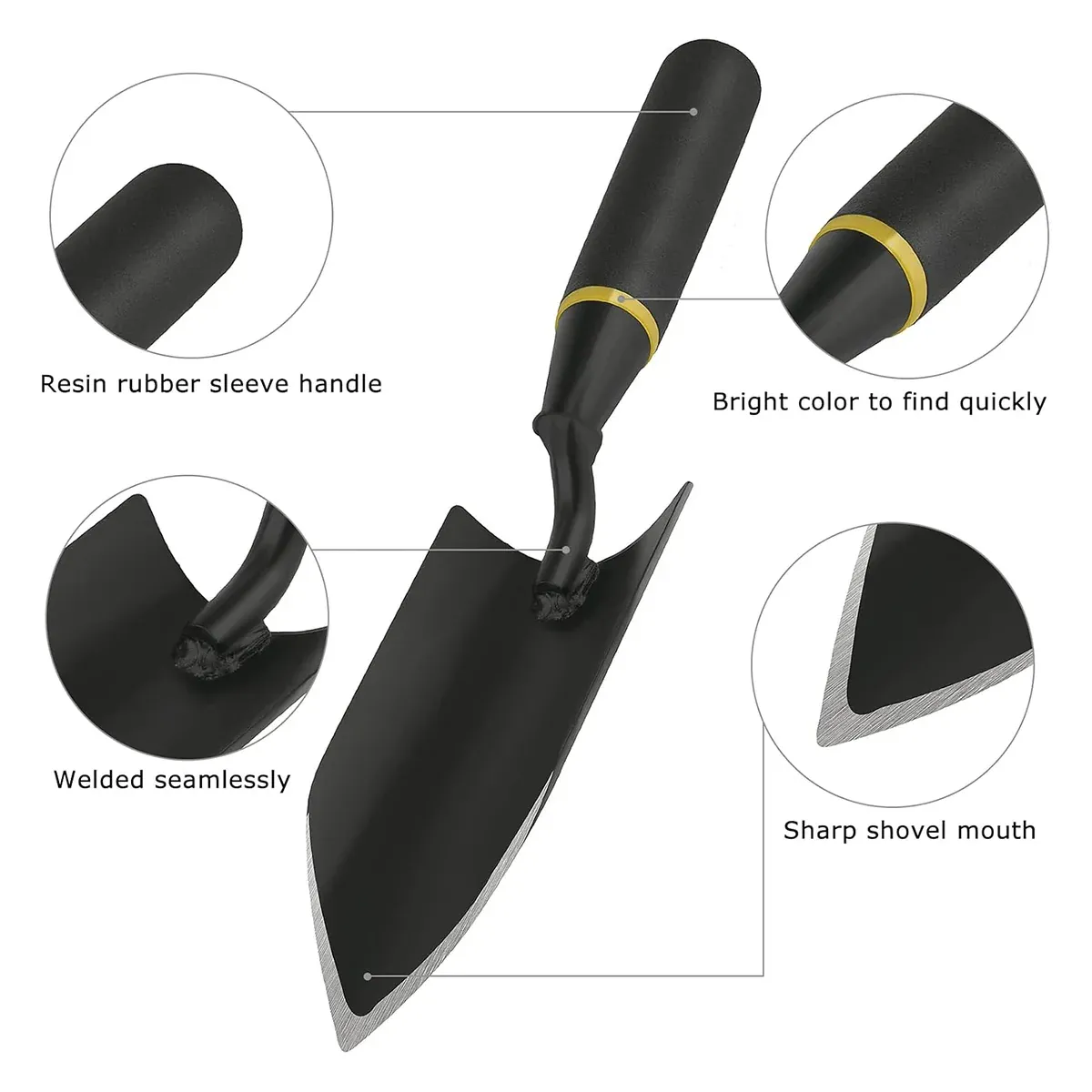Garden Shovel Gardening Tool for Garden Flower Planting Durable Rust Resistant — image 6