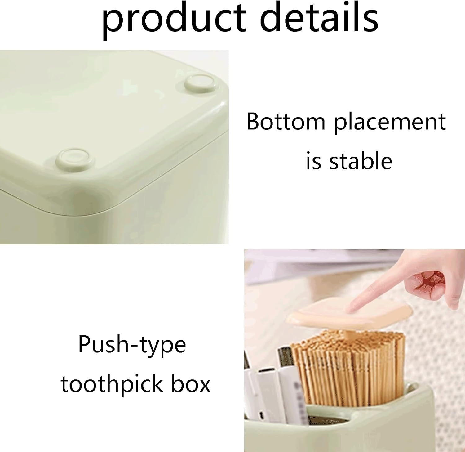 2 Pack Desk Organizer with Compartments for Pens and Toothpicks - Office Supply Storage Solution β image 3