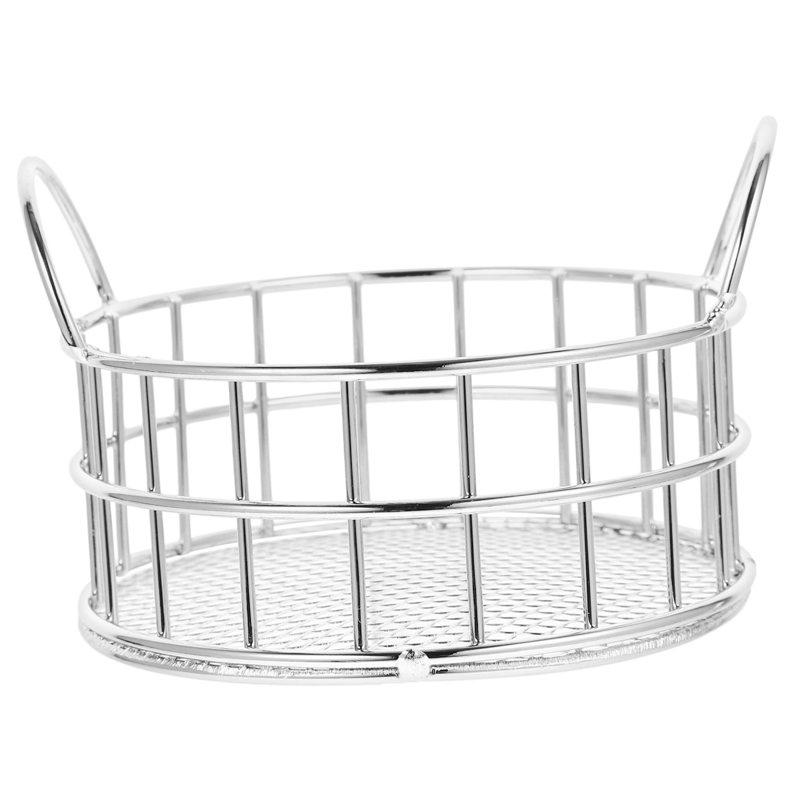 Metal Storage Basket for Home and Office, Organizer for Kitchen, Desk, Bathroom, and More — image 4