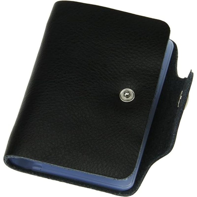 Fashion Soft Credit Business ID Card Holder Case Purse Pocket Wallet Pouch Organizer 24 Slots(black) — image 2