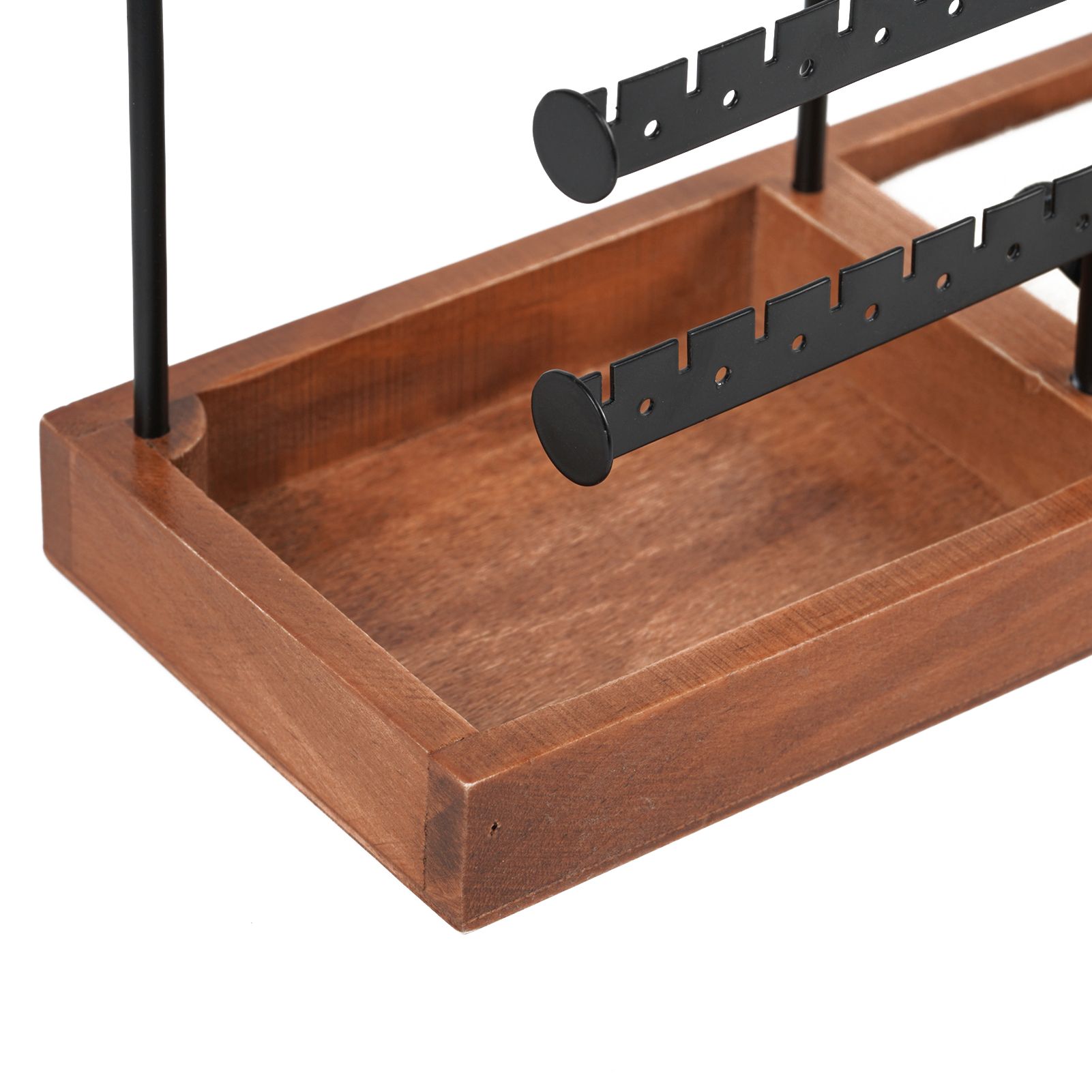 Jewelry Organizer Stand Durable Hanging Jewelry Holder Necklace Bracelet Display Rack for Home — image 3