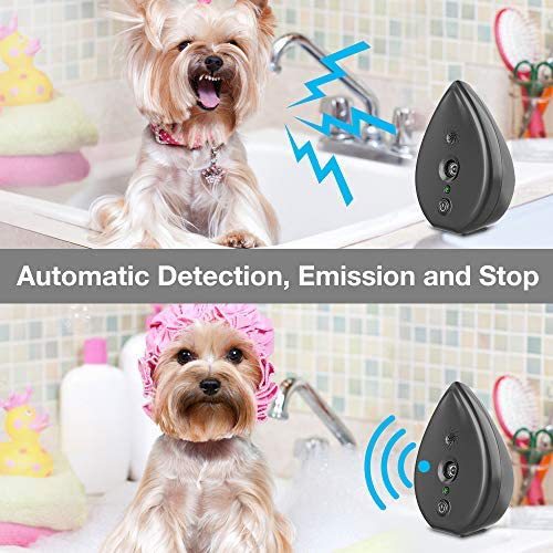 Automatic Ultrasonic Dog Bark Deterrent - Up to 50ft Range, Safe Frequency Conversion, Indoor Use(black) — image 4