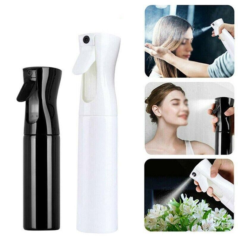 500ML Continuous Spray Bottle Ultra Fine Mist Dispenser Sanitizer Salon - Black — image 4