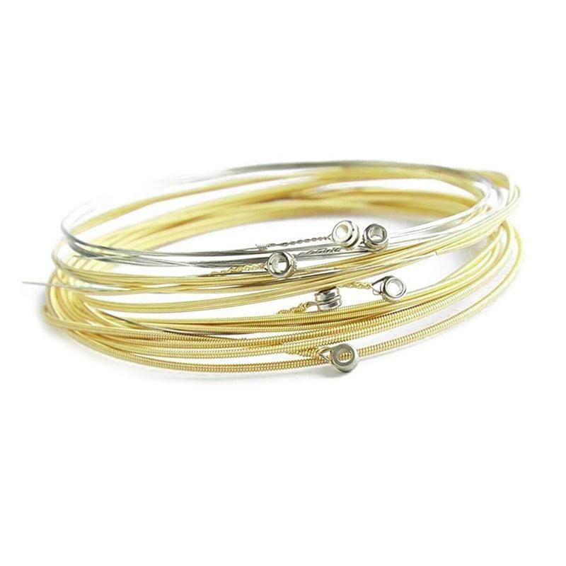 Acoustic Music Guitar Strings Steel Premium Light Universal 6 pcs Sent Free Pick โ image 2