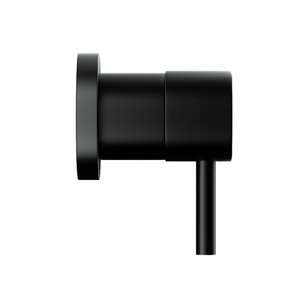 Cefito Basin Twin Tap Wall Round Brass Faucet Shower Bathtub Black โ image 4