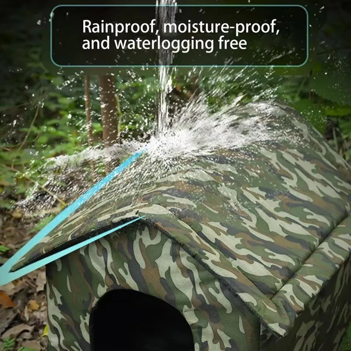 Waterproof Outdoor Cat Nest Stray Pet Hiding Nest Simple Dog House Shelter Bed - L โ image 4