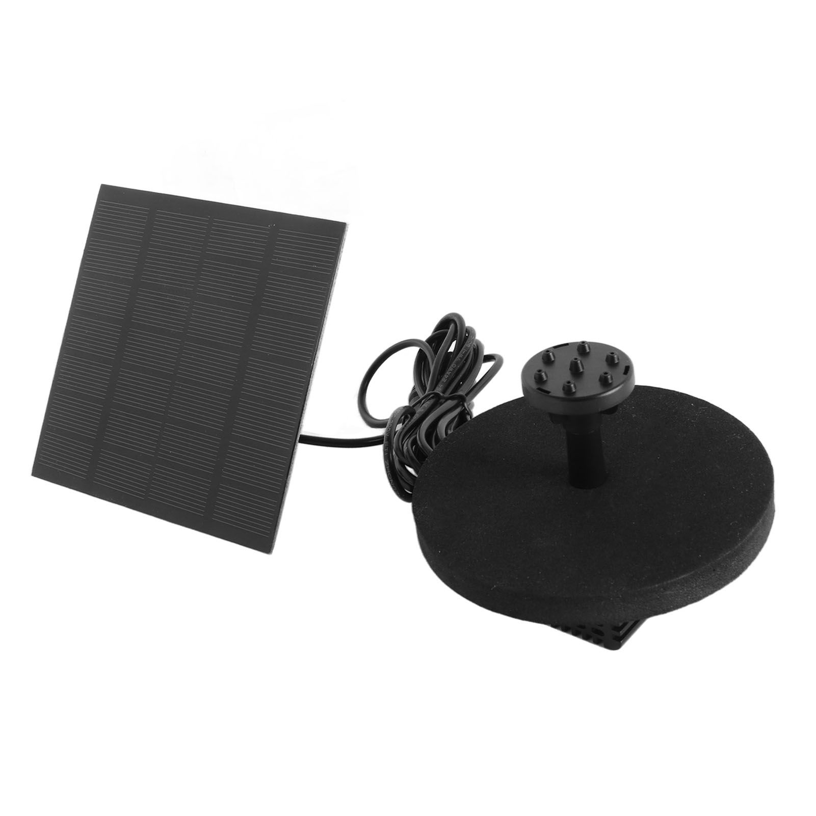 Solar Water Fountain Pump Outdoor Small Submersible Bird Bath Fountain Kit for Pond Garden Pool 120cm Lift โ image 5