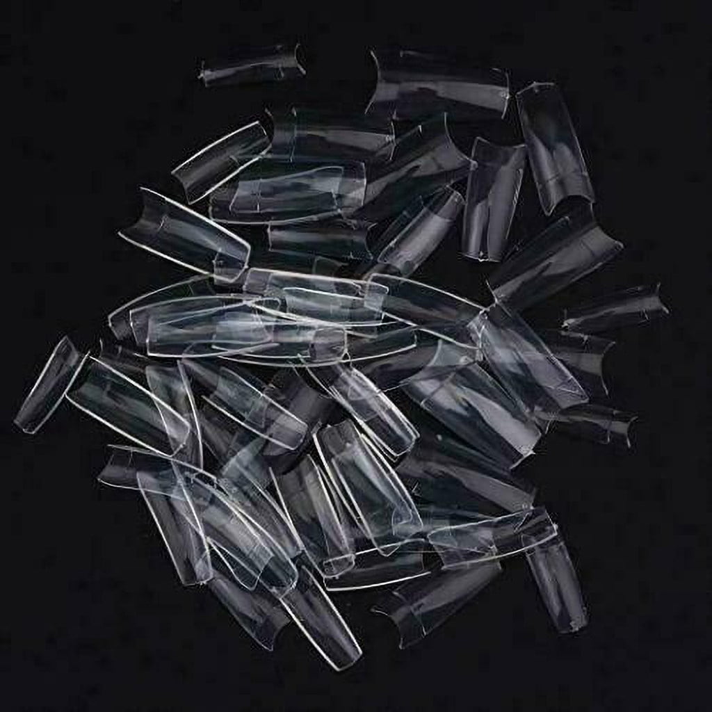 500PCS Half Cover False Nails Tips - Acrylic Nail Tips, Lady French Style Acrylic Artificial Tip Manicure with Box for Nail Tips Art Salons and Home DIY โ image 4