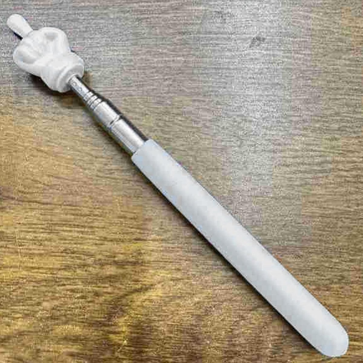Pointer - Extendable Pointer - Telescopic Pointer - Presenter - Pointer Pen - Pointer with Hand - Extendable - 18.5-58.5cm - White — image 4